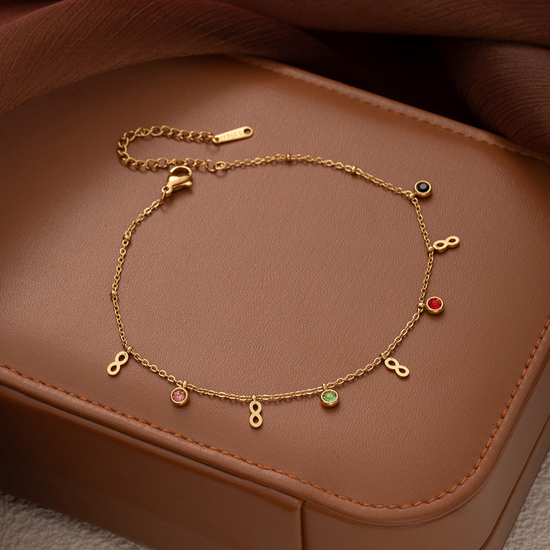 Celeste | Astra Zircon Anklet