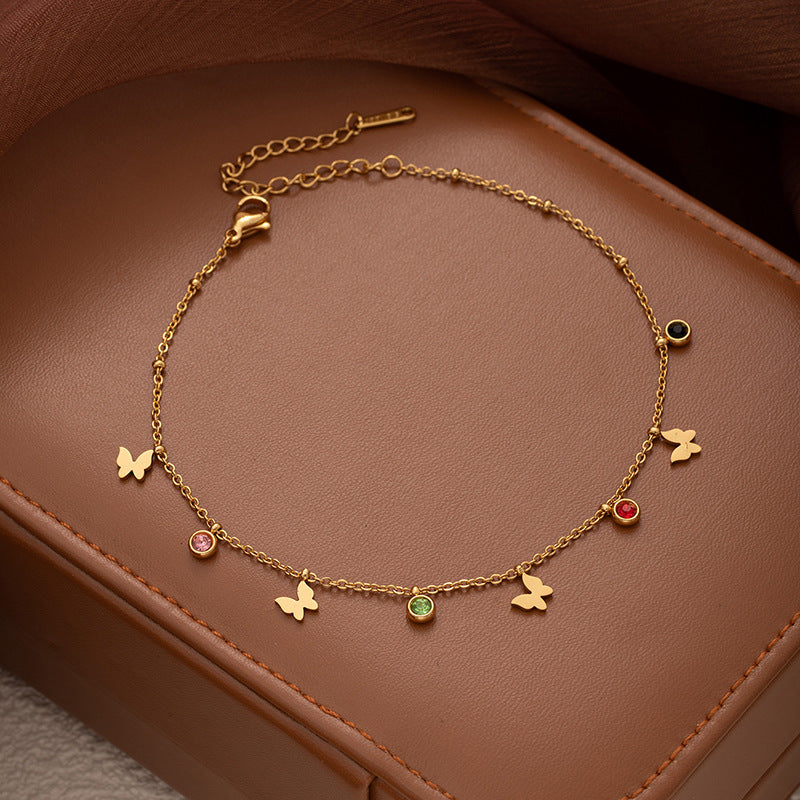 Celeste | Astra Zircon Anklet