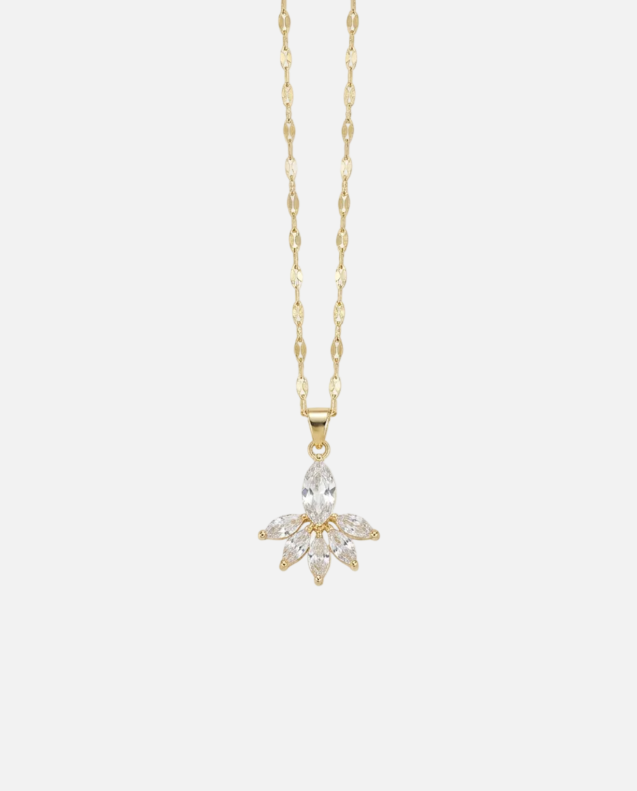 Flora | Roselle Gold Necklace